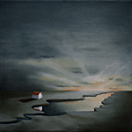 House by the Lake - Painting
