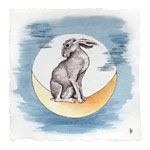 Moon Hare - Drawing