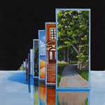 Parallel Worlds - Painting